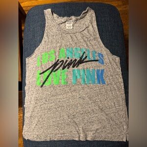 PINK Victoria's Secret Heathered Tank Top